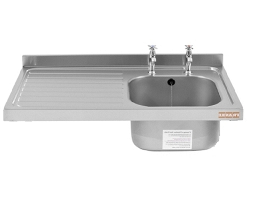 Franke Sissons Catering Sink Only with Left Hand Drainer, 1200x600